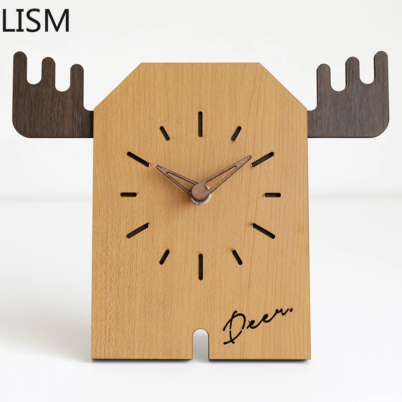 Домашний декор для гостиной северные часы в скандинавском стиле декоративный