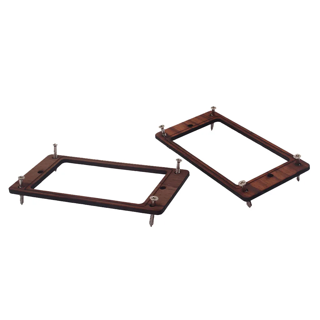 Хамбакер из розового дерева Монтажное кольцо для захвата с винтами гитарных