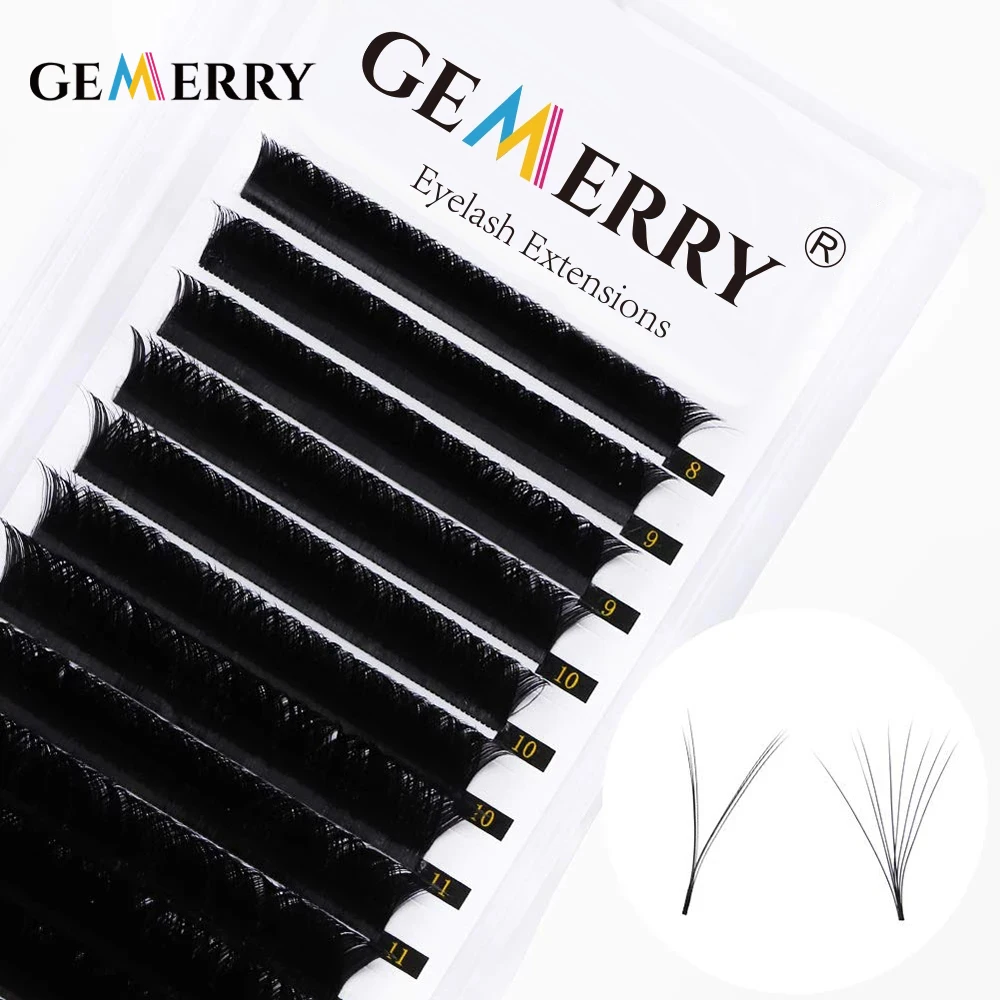 Easy Fan объемные ресницы для наращивания веялей быстрое цветение ручная работа