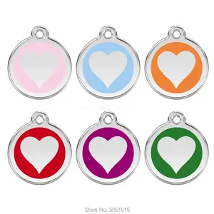 Идентификационная бирка для собак и кошек, 100 шт.