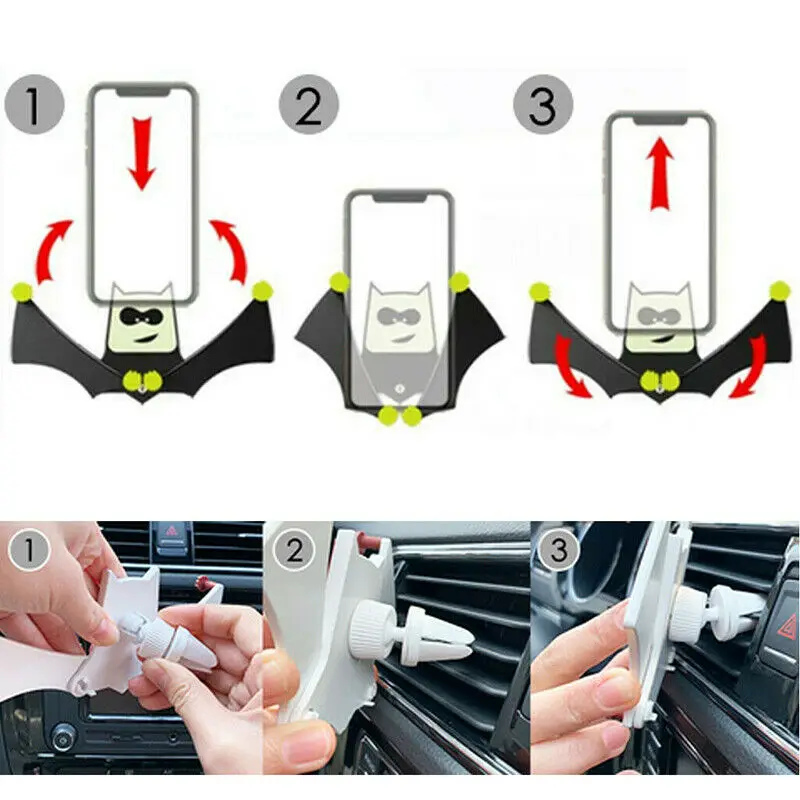 Универсальный держатель для телефона автомобильный креативный Бэтмен