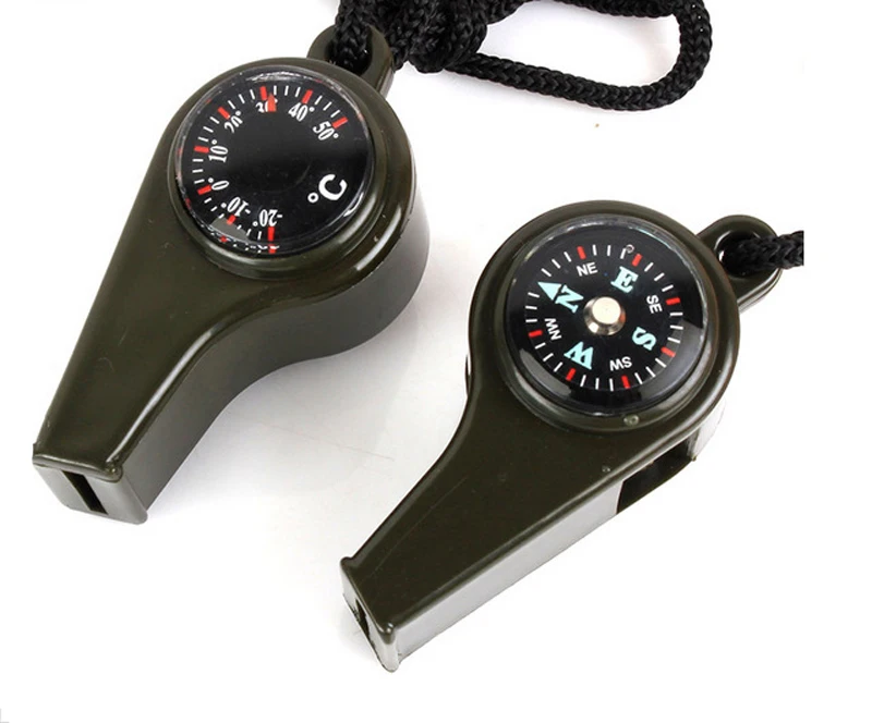 Activing лучшее предложение 3 в 1 Открытый Кемпинг Туризм аварийный свисток с компасом и термометром ST22