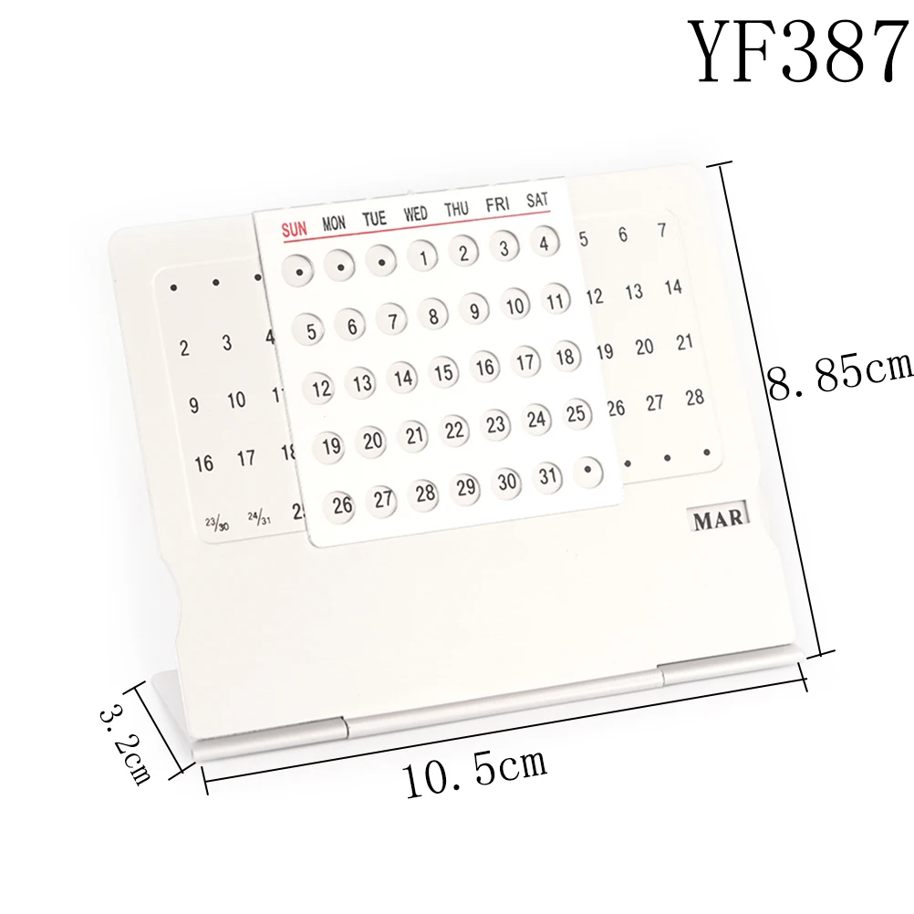 

Newest 1Pcs 2018 hot selling unique permanent perpetual calendar Price concessions Office Supplies