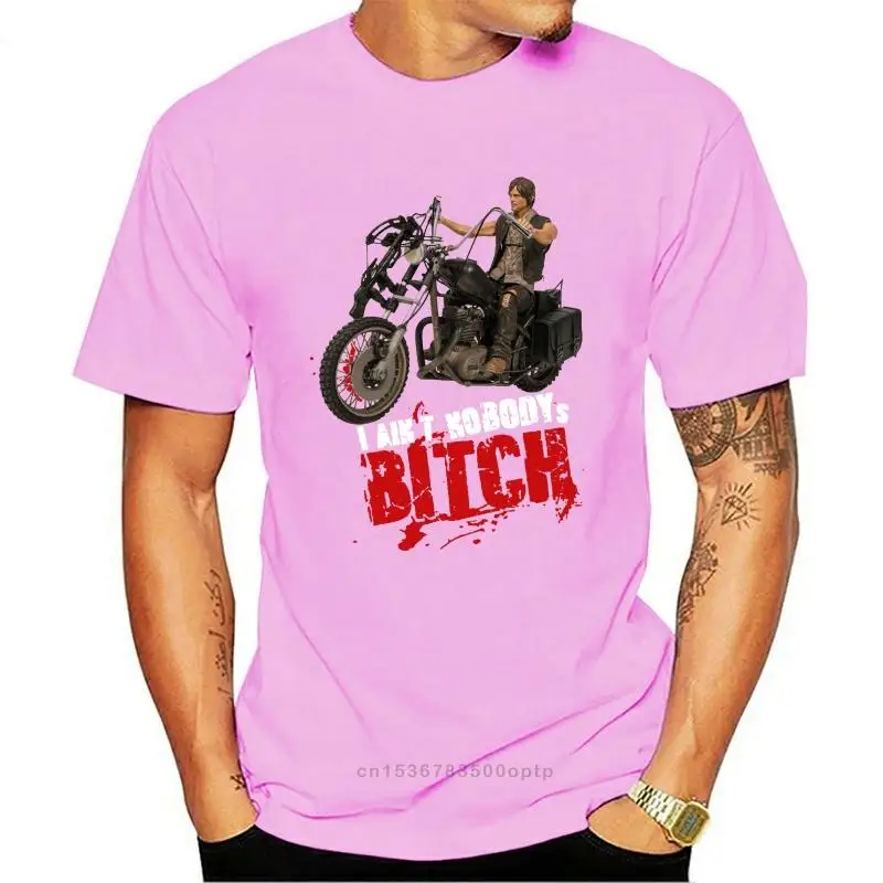 

New 2021 Hot sale Fashion Summer Style Daryl Dixon T-Shirt S-3XXL Zombie Merle Michone Fan TV Serie The Walking Dead Tee shirt