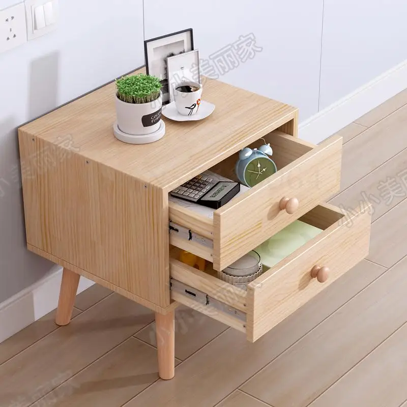 Прикроватный столик на заказ скандинавский простой прикроватный шкаф