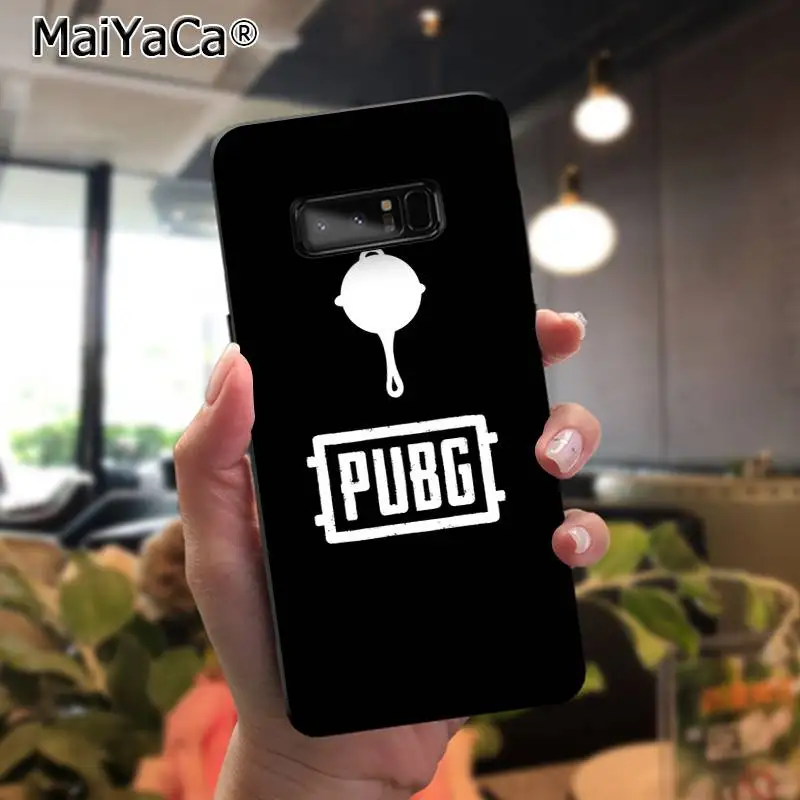 Мягкий чехол для телефона MaiYaCa pubg Samsung Note 3 4 5 7 8 9 galaxy A50 A70 J7 2018|Бамперы| |