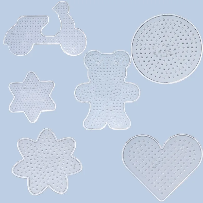 Хама бусины Pegboard игрушка для самостоятельного изготовления украшений