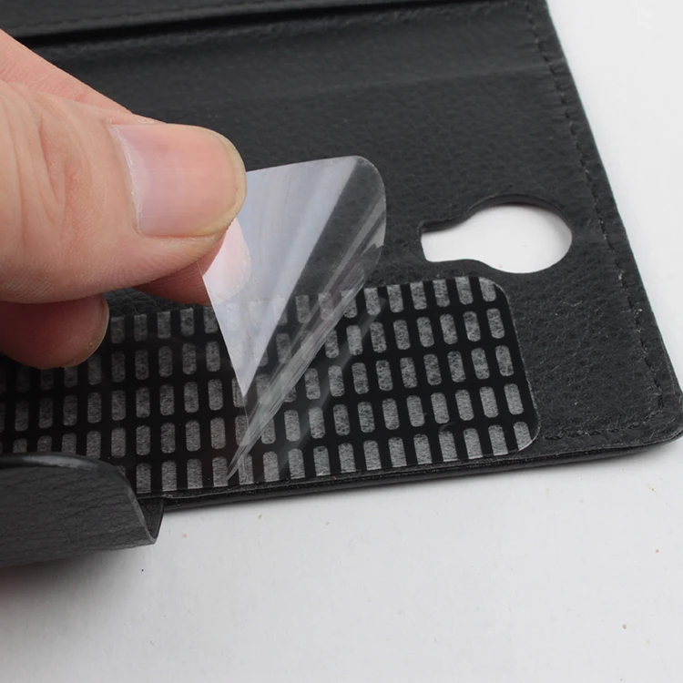 Кожаный чехол для iNew L1 с зернистой текстурой личи Роскошный телефона бумажником