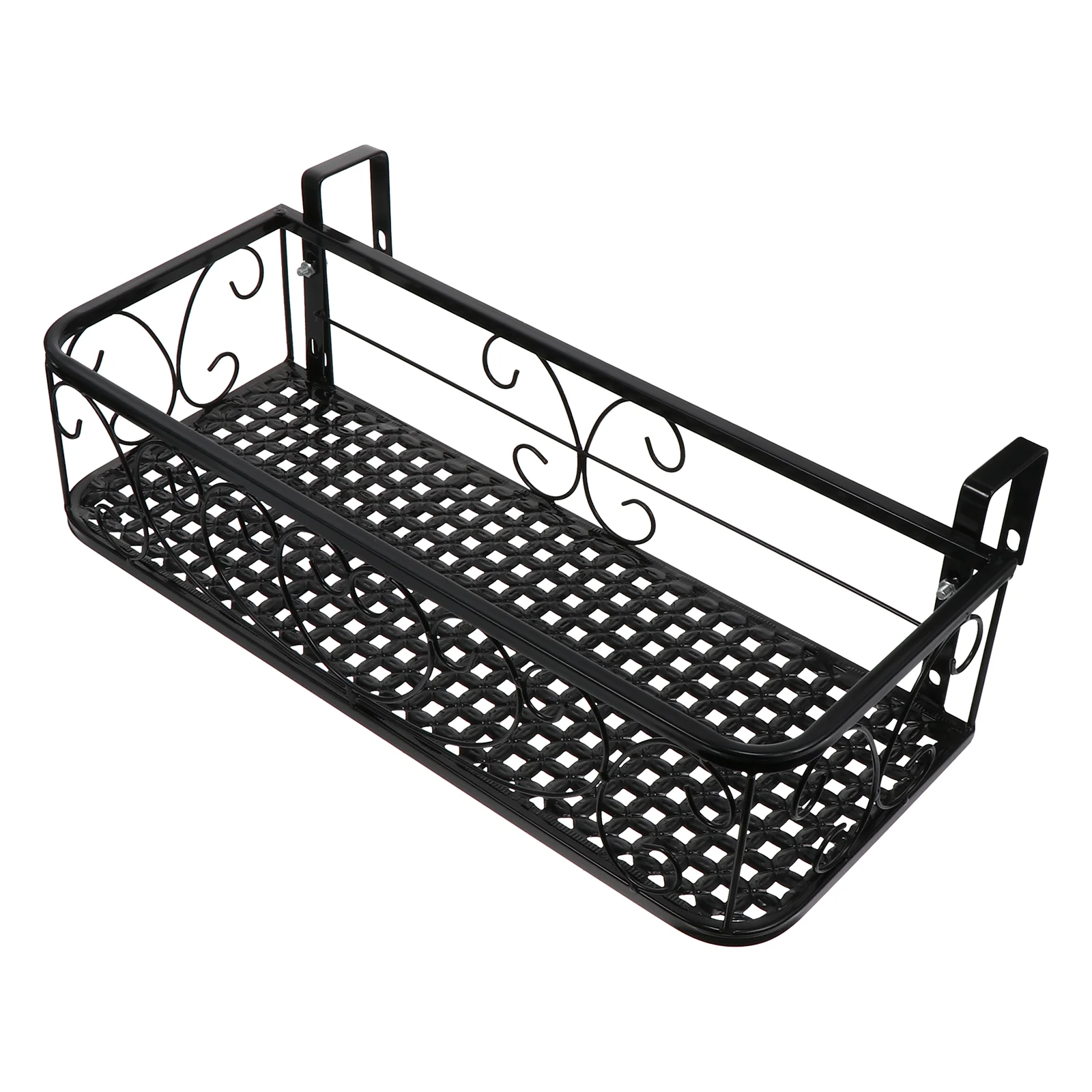 

1Pc Balcony Flower Pot Stand Metal Potted Stand Indoor Outdoor Flowerpot Rack