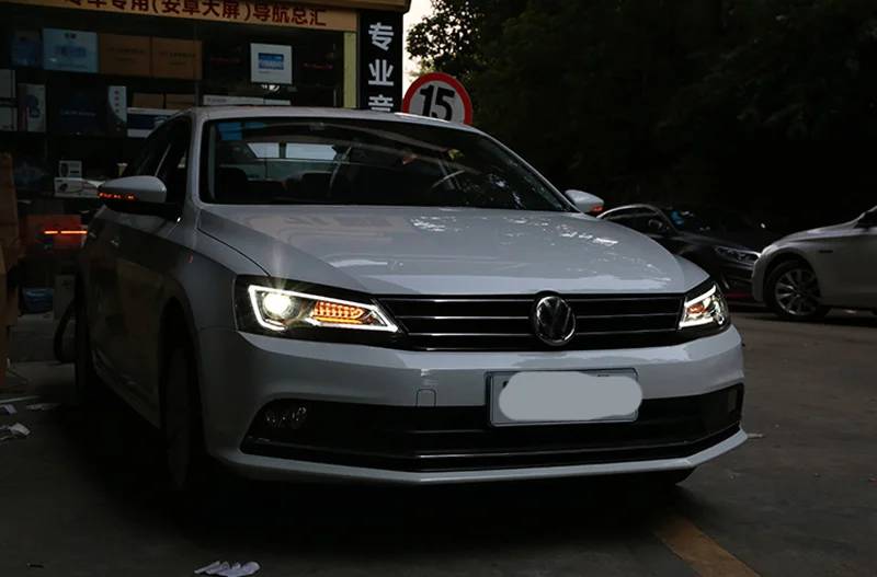Автомобильные задние фонари для Volkswagen Sagitar 2011- фары для Jetta Sagitar задние фары+ фары