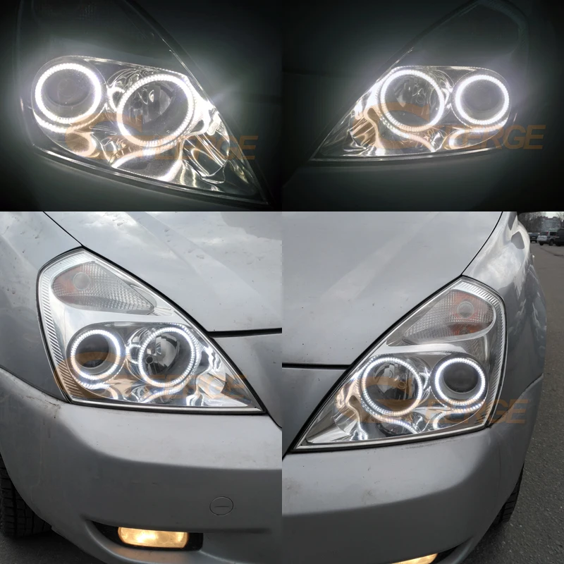 Для KIA GRAND CARNIVAL VQ 2006 2013 ультра яркий SMD LED Ангельские Глазки набор колец Дневной