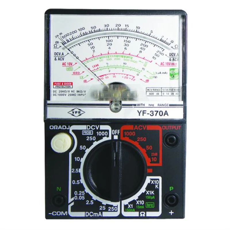 

TENMARS YF-370A Professional Multimeter Interior Magnetic Version to Prevent Interference From Exterior Magnetic Field.