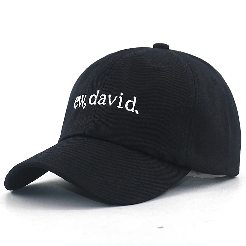 

Модная бейсбольная Кепка с вышивкой ew david, мягкая хлопковая шапка в стиле хип-хоп для папы, новые спортивные бейсболки унисекс