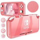 Защитный прозрачный чехол, совместимый с Nintendo Switch Lite, чехол из ТПУ со стразами и противоударным покрытием