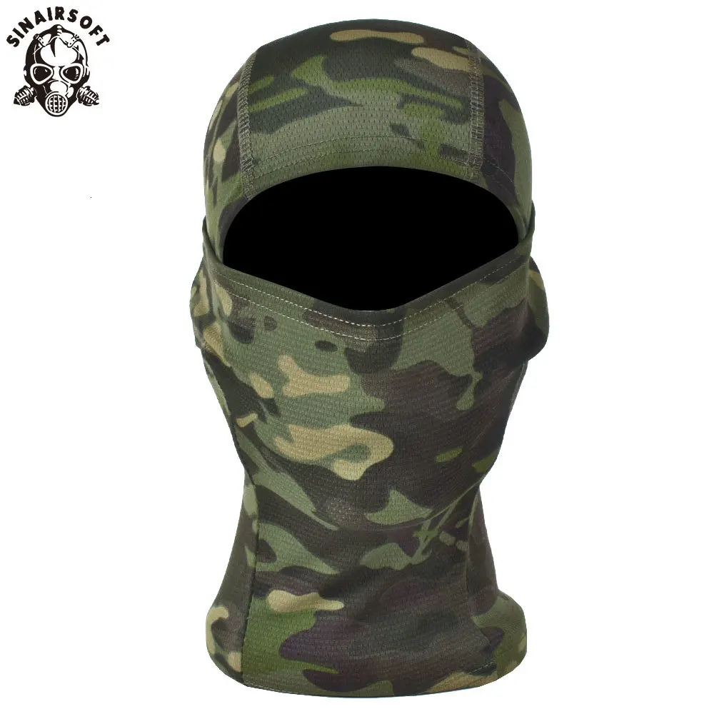 SINAIRSOFT воздухопроницаемая тактическая маска для страйкбола, пейнтбола, маска для всего лица, мотоциклетные охотничьи шапки LY1300