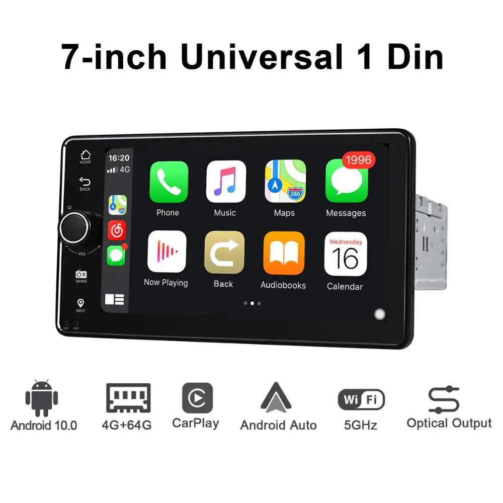 Автомагнитола 7 &quot 1 Din Android универсальное головное устройство магнитола GPS