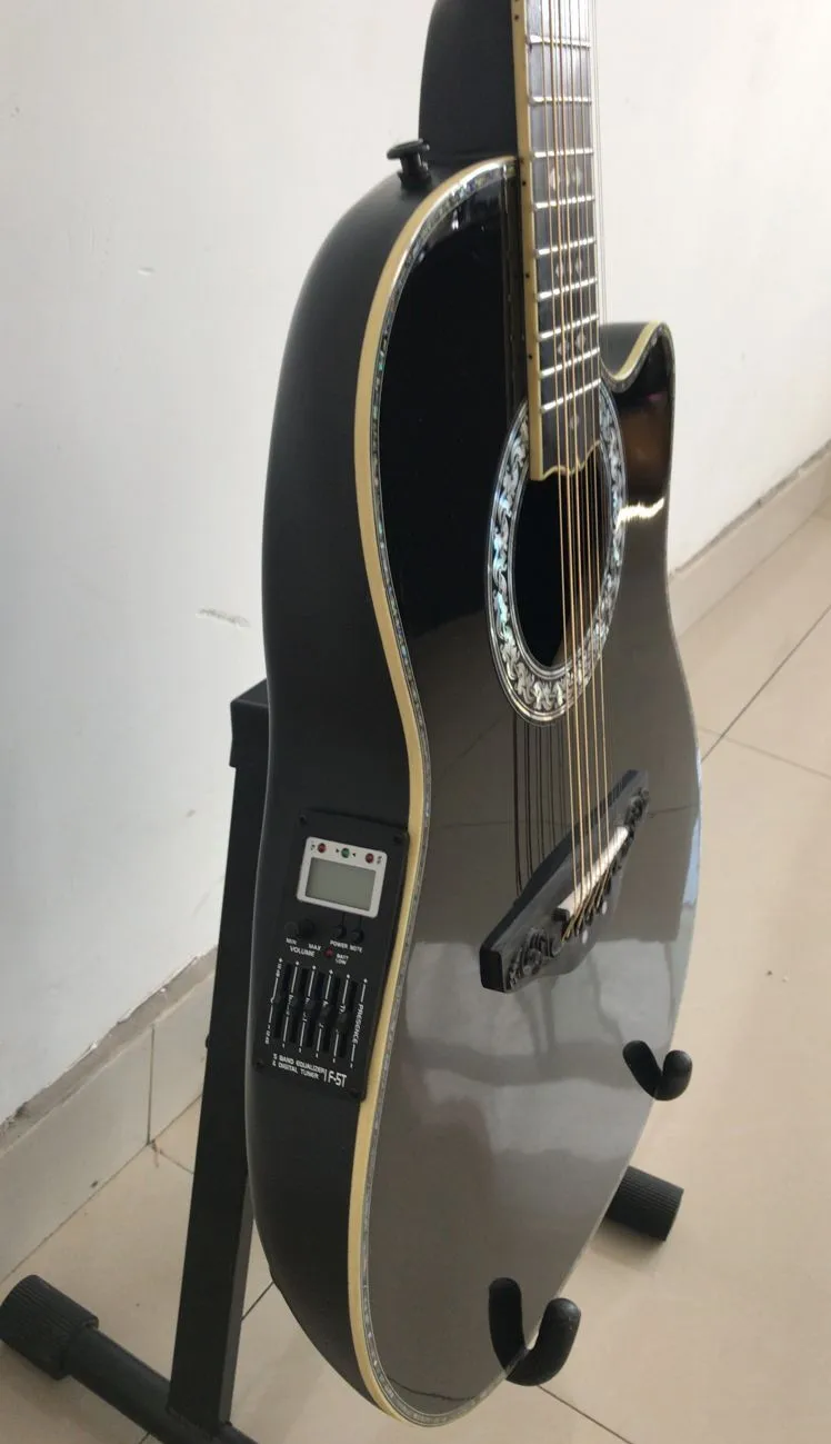 Solidwood 6 Струны для акустической гитары инкрустация ovation 6 струнная акустическая электрогитара из углеродного волокна черепаха оболочки Назад