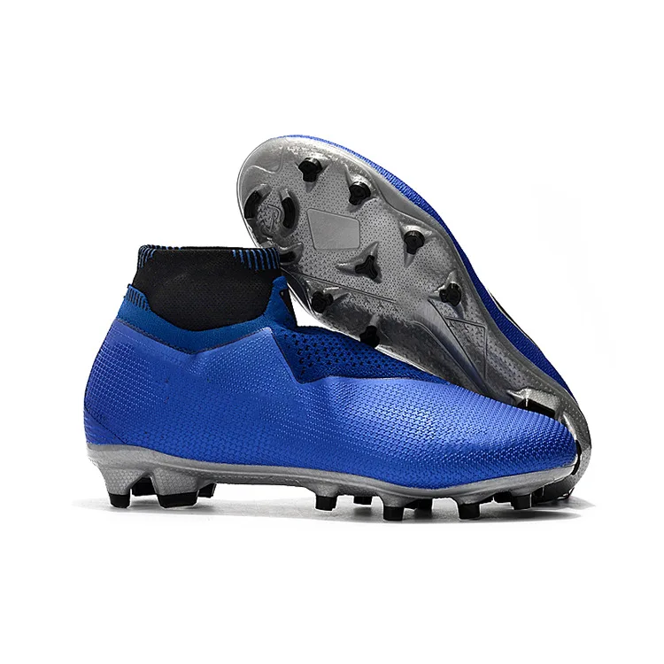 Оригинальные мужские футбольные бутсы тренировочные длинные шипы Детские