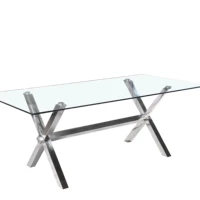 luxury visionnair interior design luxury visionnaire classic dining table tempered glass with stainless steel frame