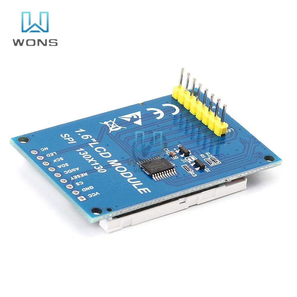 Модуль ЖК-дисплея TFT OLED SPI 1 6 дюйма 130*130 для общения с Arduino | Инструменты