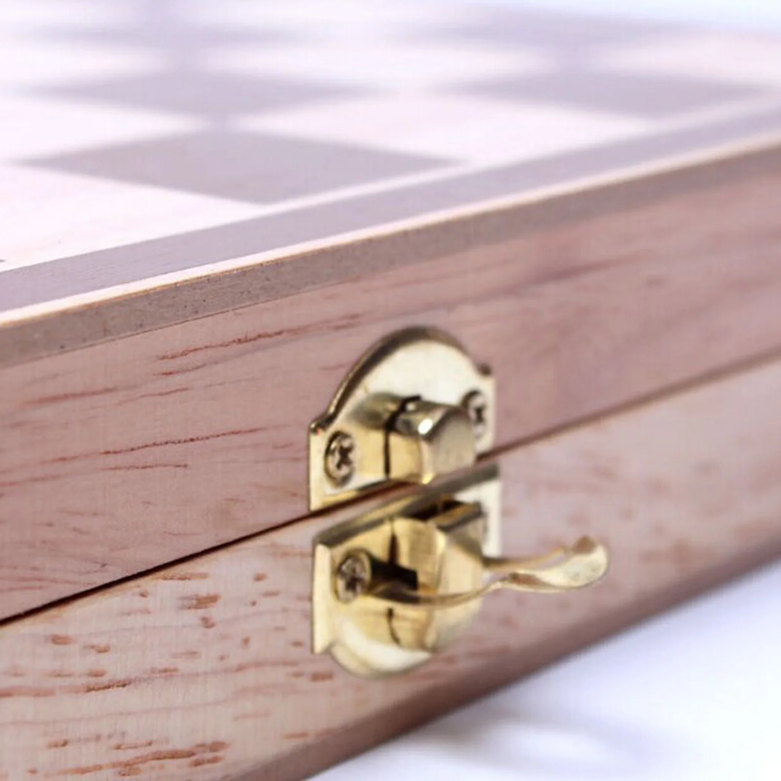 

29 X 29cm Wooden International Chess Set Folding Chess Board Pieces Kit Classic Standard Board Game for Kids Adult