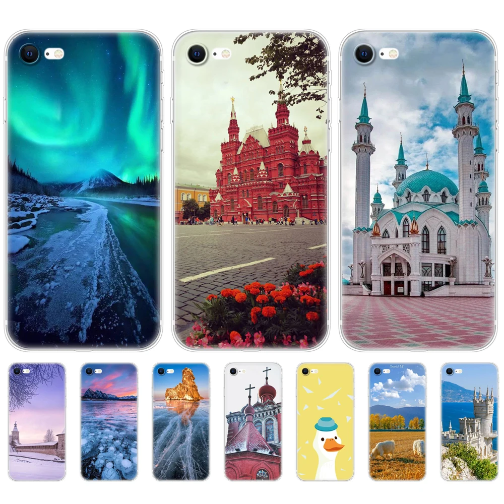

Phone cases for iPhone SE 2020 Soft TPU Silicon Phone Shell Cover For Apple iPhoneSE 4.7inch Fundas Coque Etui Bumper