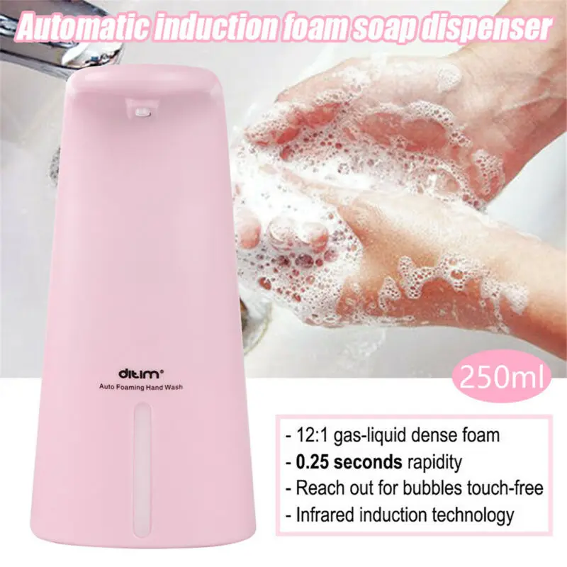

Automatic Soap Dispenser Touchless Handsfree IR Sensor Liquid Hand Wash Bathroom /BY