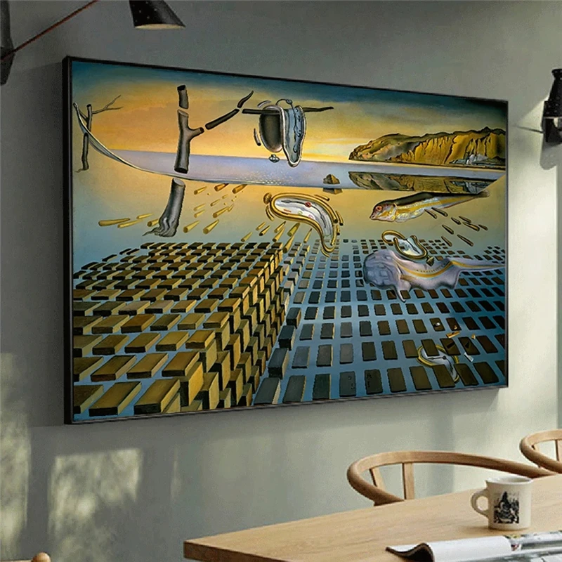 Salvador Dali surреалистичность абстрактные Horologium холст картина искусства на стенах