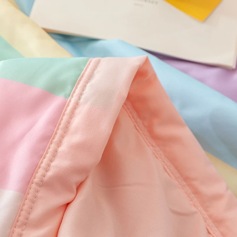 Kawaii Крутое летнее одеяло A/B двухстороннее мягкое искусственное покрывало