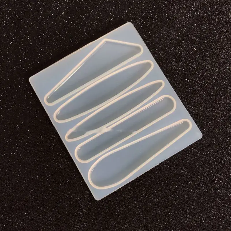 

23PCS DIY Barrettes Silicone Epoxy Resin Molds DIY Hair Pin Acrylic Mold Alligator Hair Clip Molds Jewelry Making Tools