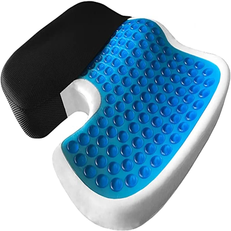

Gel Orthopedic Memory Cushion Foam U Coccyx Travel Seat Massage Car Office Chair Protect Healthy Sitting Breathable Pillow