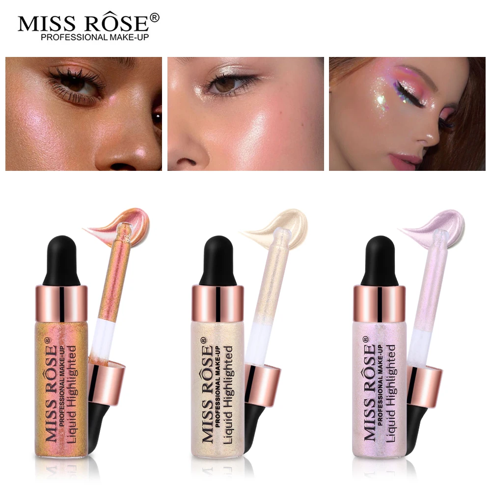 Miss Rose жидкое косметическое средство для макияжа выделите консилер Шиммер ярче