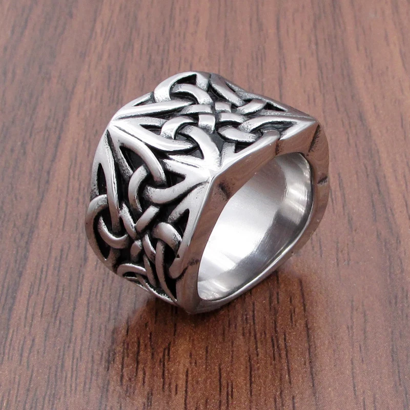 Винтажные амулет Bague кольца для мужчин и женщин славянские Svarog талисман звезда