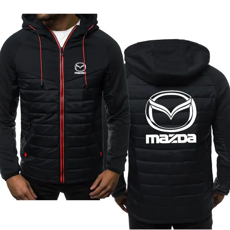 

New Man Hoodies Spring Autumn Mazda Sweatshirt Casual Fashion Hoody Zipper Jacket Male Tops Clothing