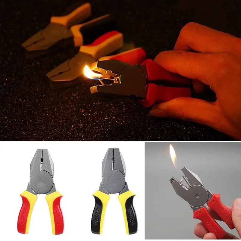 ABS бутан Огонь Зажигалки сигареты Зажигалка плоскогубцев класса Люкс Tobacciana