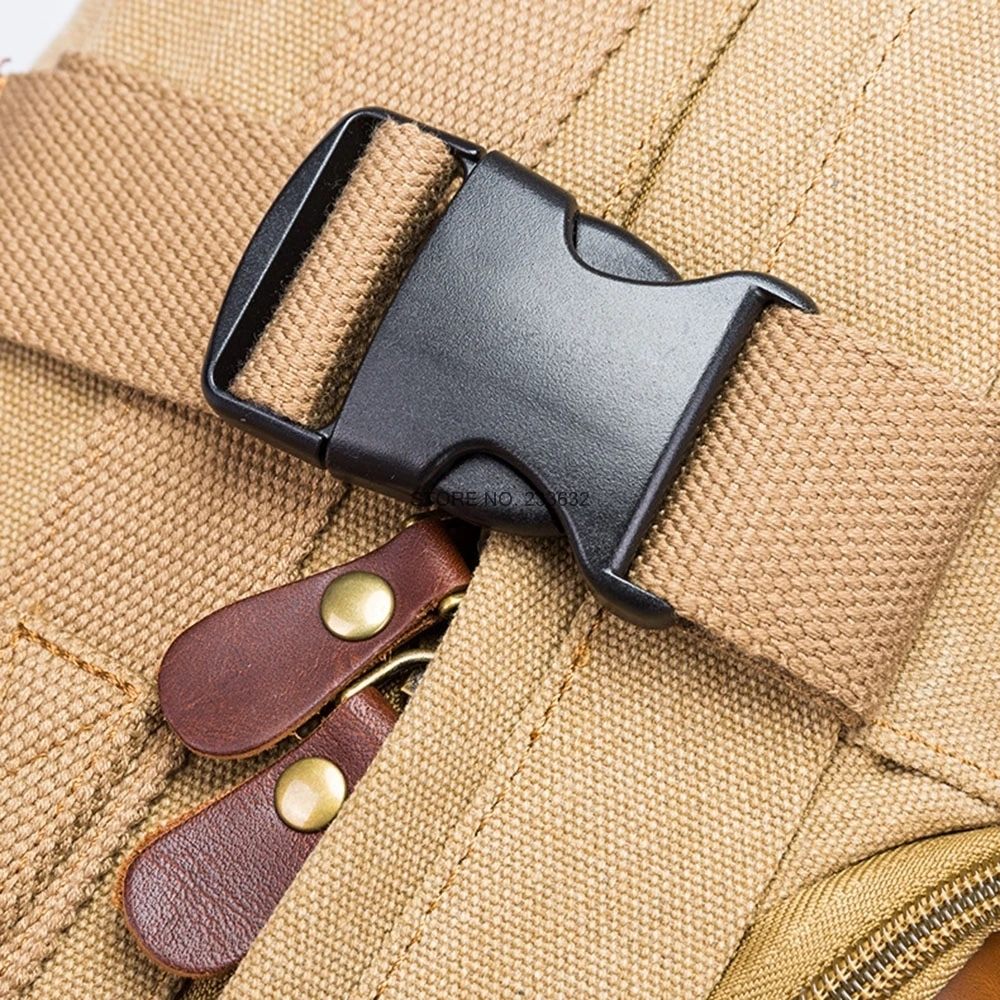 

Motorcycle Bag Canvas Leather Backpack Outdoor Large Capacity Luggage Bag Mochila Motociclista Motorbike Bags Travel Luggage