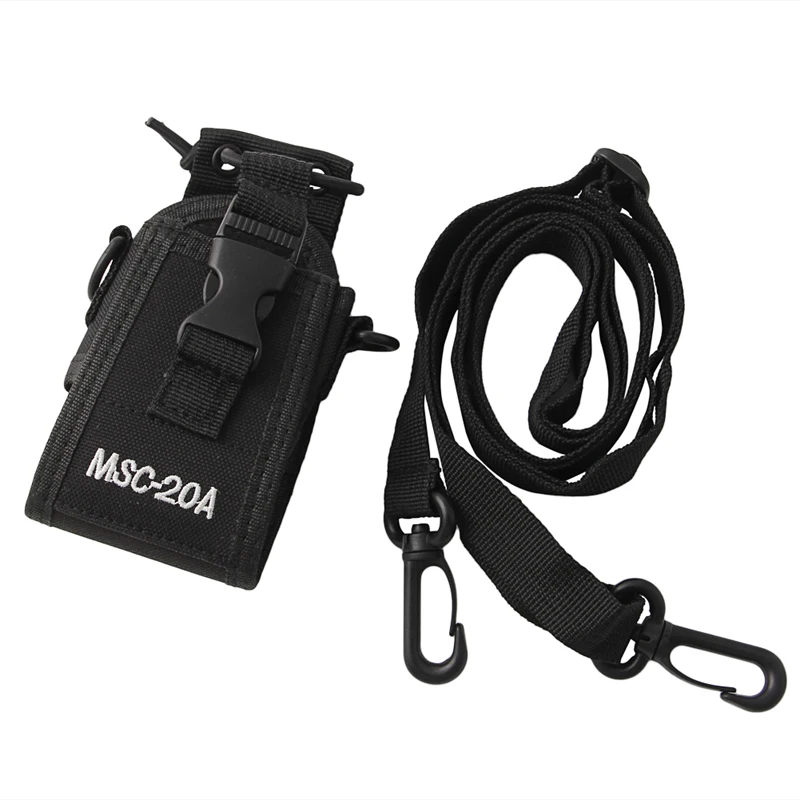 

MSC-20A Walkie Talkie For Yaesu Icom Motorola GP328 CB Radio Bag Case Holster