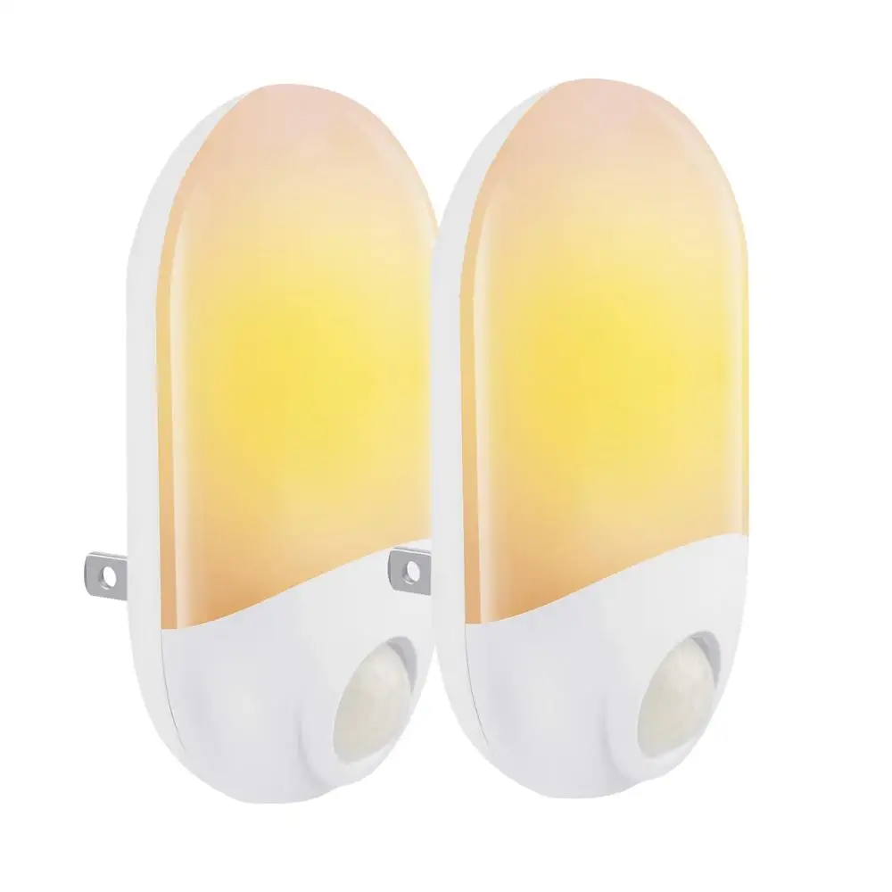 Leds night light with PIR AC 100-240V Led sensor and motion function led Night Sensor LAMP 1 Pack | Лампы и освещение
