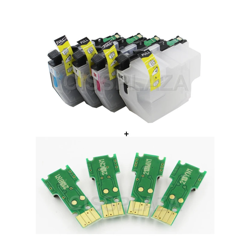 

Сменный картридж CISSPLAZA 1x + чип exrtra LC3619 LC3619XL, совместим с принтером Brother MFC-J2330DW MFC-J2730DW