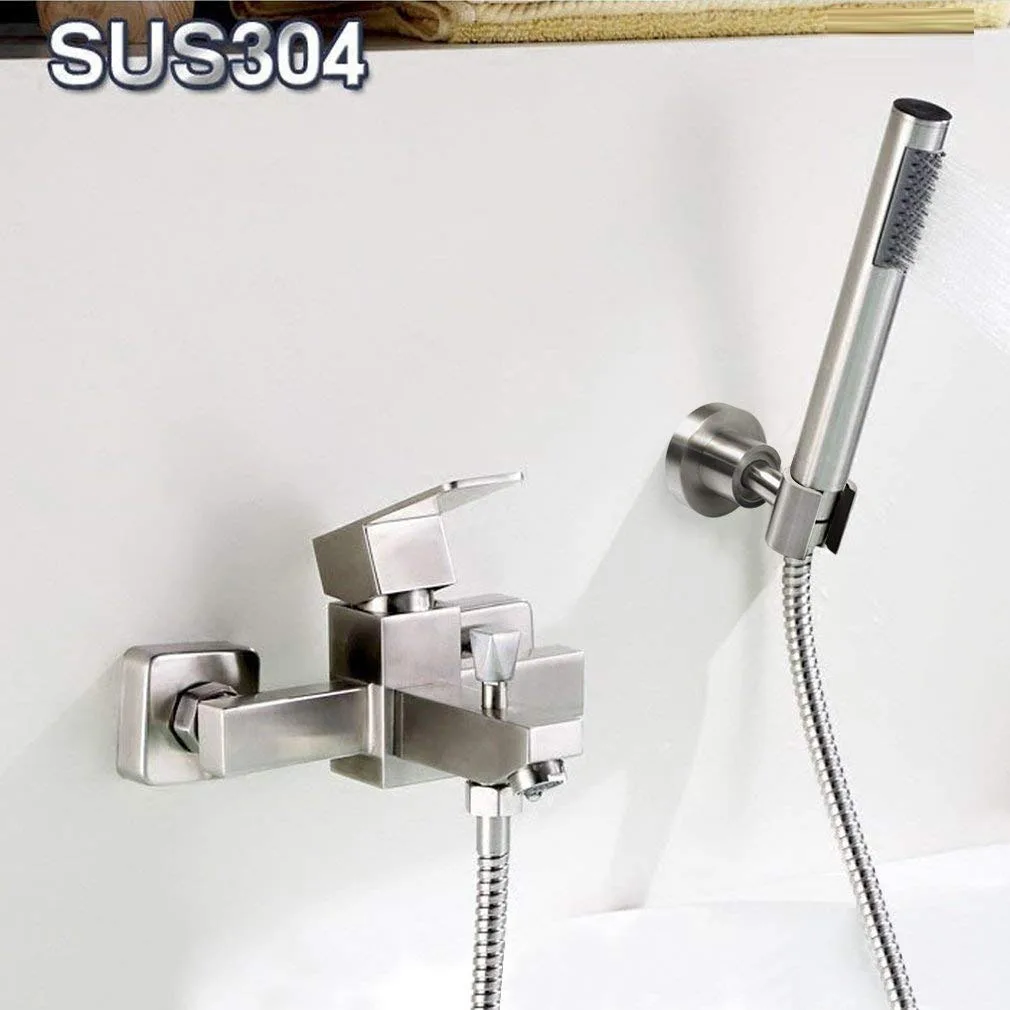 

304 Stainless Steel Waterproof Adjustable Bathroom Bidet Shower Head Sprayer Shattaf Wall Mounting Bracket Showerhead Holder
