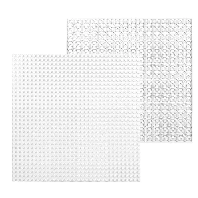 A2 White Двухсторонняя 32*32 точки напольная опорная плита для маленького кирпича DIY строительное основание для блоков для башни Классические блоки фигурка игрушка - Цвет: A2 White