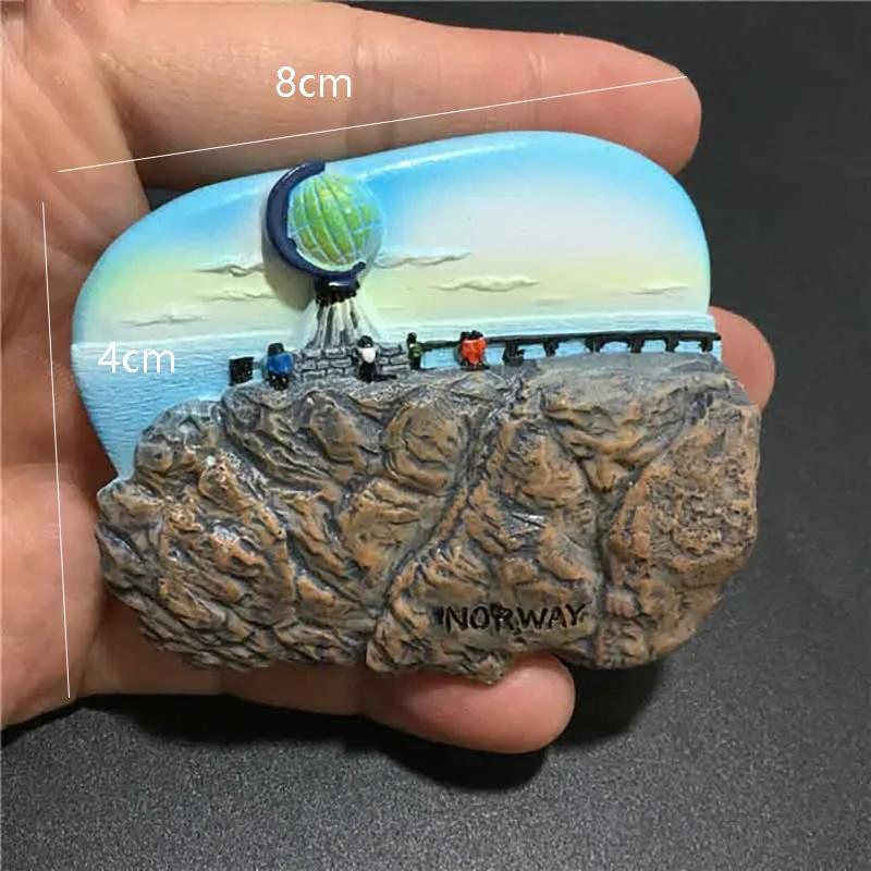 

Norway 1Pcs 3D Handmade Refrigerator Magnetic Sticker Norway Fridge Magnets Travel Tourism Souvenirs Home Decor Gift