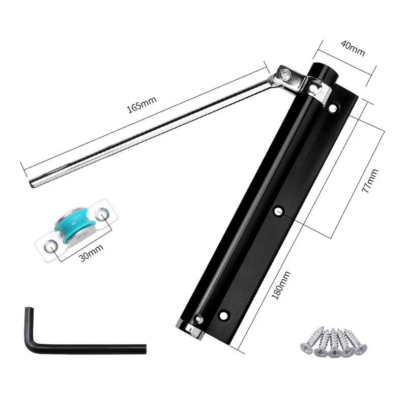 Дверное устройство BETOCI из алюминиевого сплава регулируемое усилие