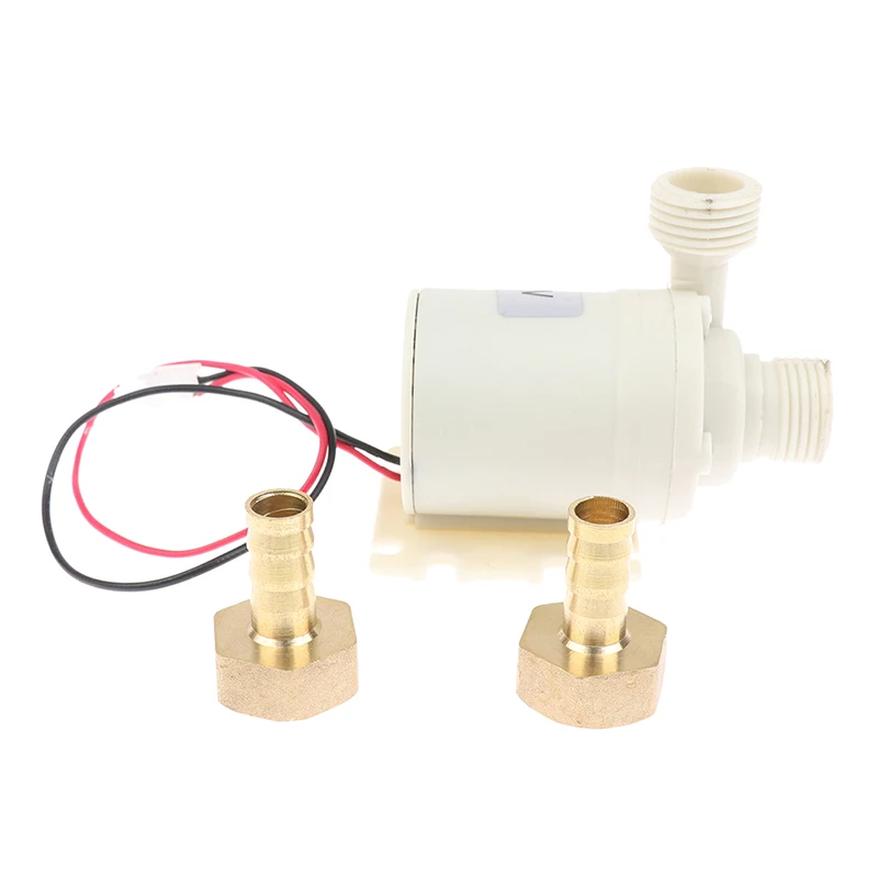 12 В бесщеточный нагреватель солнечный насос для горячей воды 1/2 дюйма NPT