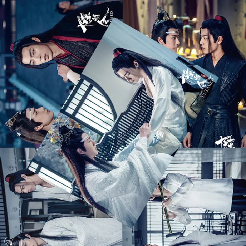 8 шт./компл. Чэнь Цин Линг плакаты настенные наклейки Сяо Чжан звезда фото постер