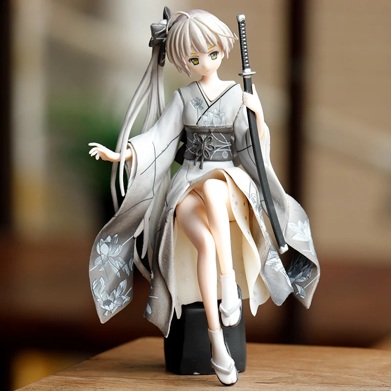 Япония Yosuga no Sora фигурка ПВХ экшн-кукла аниме модель игрушки кимоно автомобиля