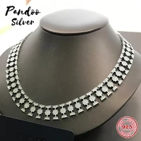 christmas new years gift for women s925 sterling original jewelry star chocker high quality december eclat new style