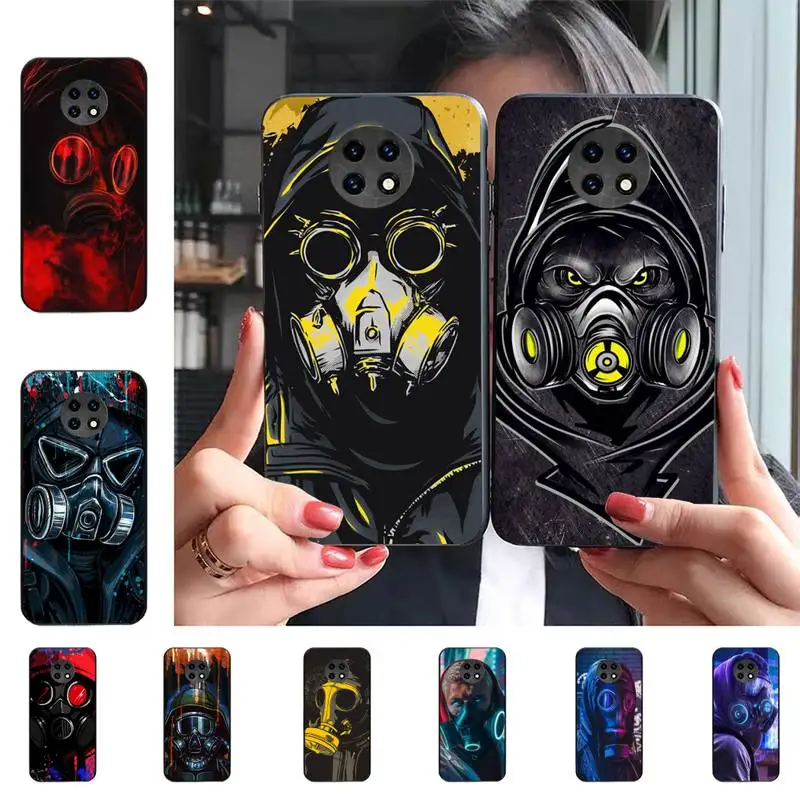 

DJ Man Antigas mask Phone Case For Redmi 9 5 S2 K30pro 4X 6Pro Fundas for Redmi 8 7 7A note 5 5A Capa