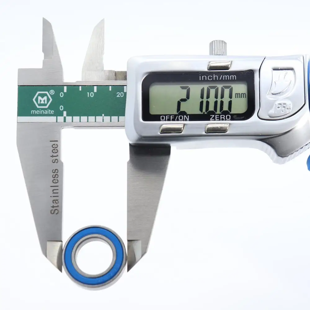 6801RS подшипник ABEC-7 ( 10 шт.) 12*21*5 мм тонкий раздел 6801-2RS шарикоподшипники 61801 RS 6801 2RS с