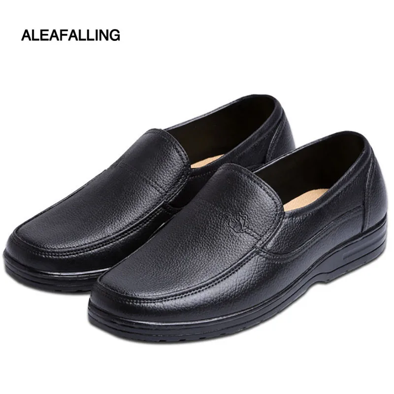 Aleafalling кухонные ботинки для дождливой погоды модные мужские на платформе из ПВХ